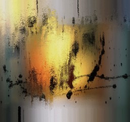 Grunge abstract background in red and yellow tones. - 144839004