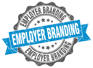 employer branding stamp. sign. seal
