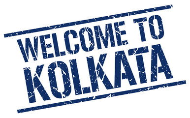 welcome to Kolkata stamp