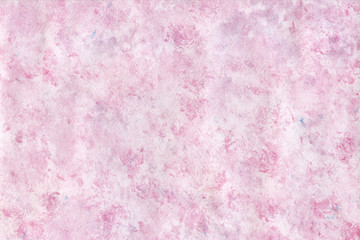 Hand-drawn pink watercolor texture