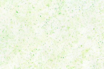 Hand-drawn green watercolor texture