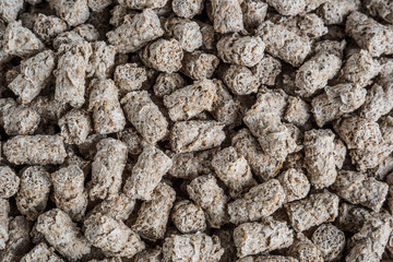 Food background of wheat bran