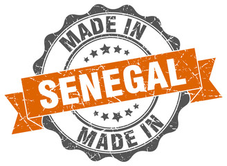 made in Senegal round seal