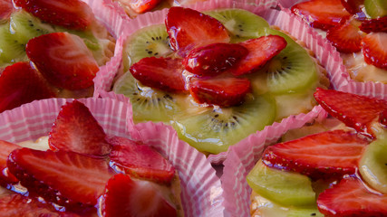 Dolci con frutta fresca