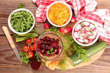 healthy vegetable salad