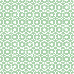 Seamless vector grunge pattern. Creative geometric background with screw nut. Grunge texture with attrition, cracks and ambrosia. Old style vintage design. Graphic vector illustration.