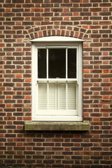 The old house window represent the house decoration and construction concept related idea.