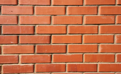 Red brick wall