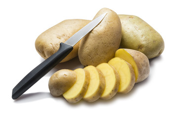 Cortando patatas