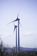 Eco power, wind turbines