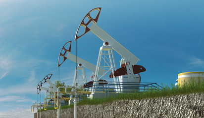 Oil field