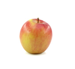 Apple on white background.