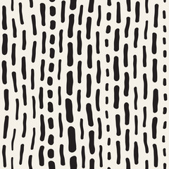 Abstract Background With Rounded brush strokes. Doodle Vector Seamless Pattern.