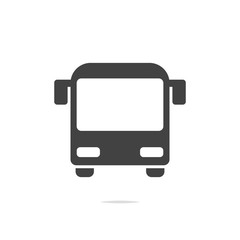 Fototapeta premium Bus icon vector