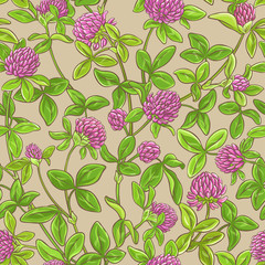 clover vector pattern