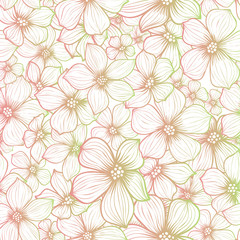 Floral Seamless background