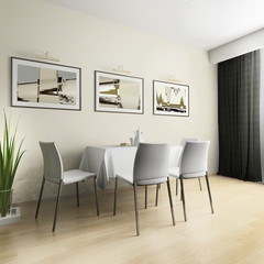 modern domestic Kitchen