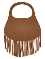 Fashion handbag vector