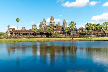 Angkor Wat temple in siem reap, Cambodia.