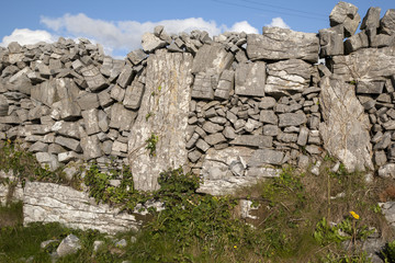 Stone Walls on Inishmore; Aran Islands