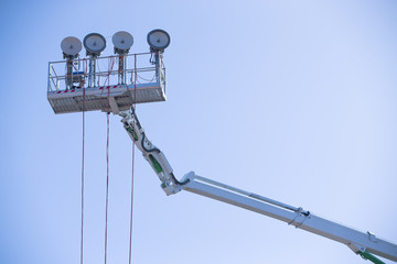 Obraz premium Mobile communication tower