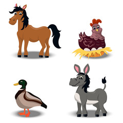 farm animals set