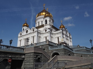 Fototapeta na wymiar Orthodox Russian Cathedral