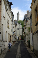Naklejka premium Chinon, Frankreich