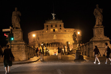 Fototapeta na wymiar vatican at night