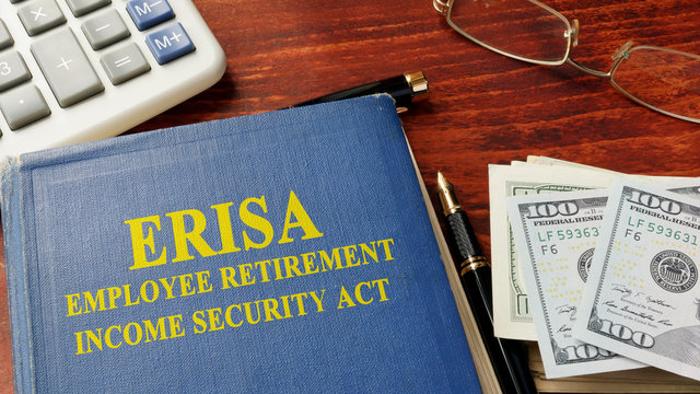 Book With Title Employee Retirement Income Security Act (ERISA).