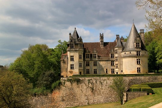 Ch&acirc;teau de Puyguilhem &agrave; Villars (Dordogne)