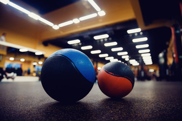 medicine ball to get better core strength and stability.