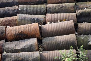 Oil barrels