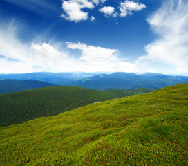Obraz premium Mountain landscape in summer
