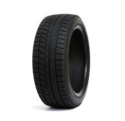 Car tire isolated on white