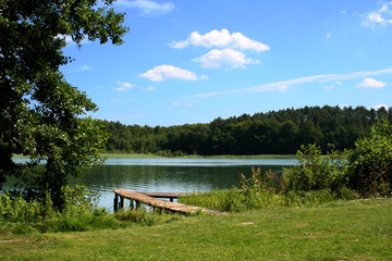 Badesee in Norddeutschland 