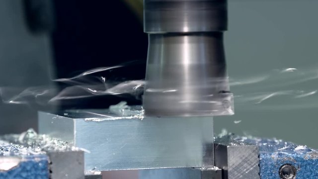 of a milling machine