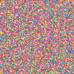 Mosaic of color squares. Pattern for the wallpaper. Vector illustration.