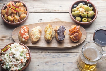 Typical food in spain