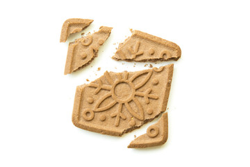 Cracked biscuit