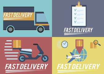 Fast Delivery Vector