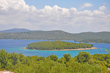 Fototapeta na wymiar A small island in Croatia