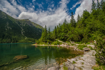 Fototapeta na wymiar Tatry,Mięguszowiecka Przełęcz pod Chłopkiem