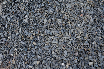 Texture crushed stone, different size for background