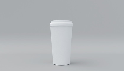 3D Rendering,Coffee cup.