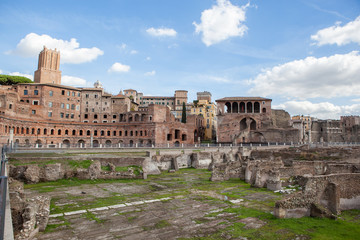 Fototapeta premium Rome City at sunny day