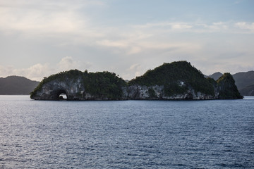 Limestone Islands in the Republic of Palau