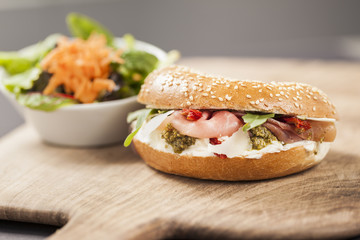 bagel Italian style