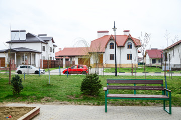 German townhouses