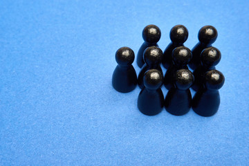 Number concept. Can be used for a disposition in a presentation to enumerate. Ten - 10.